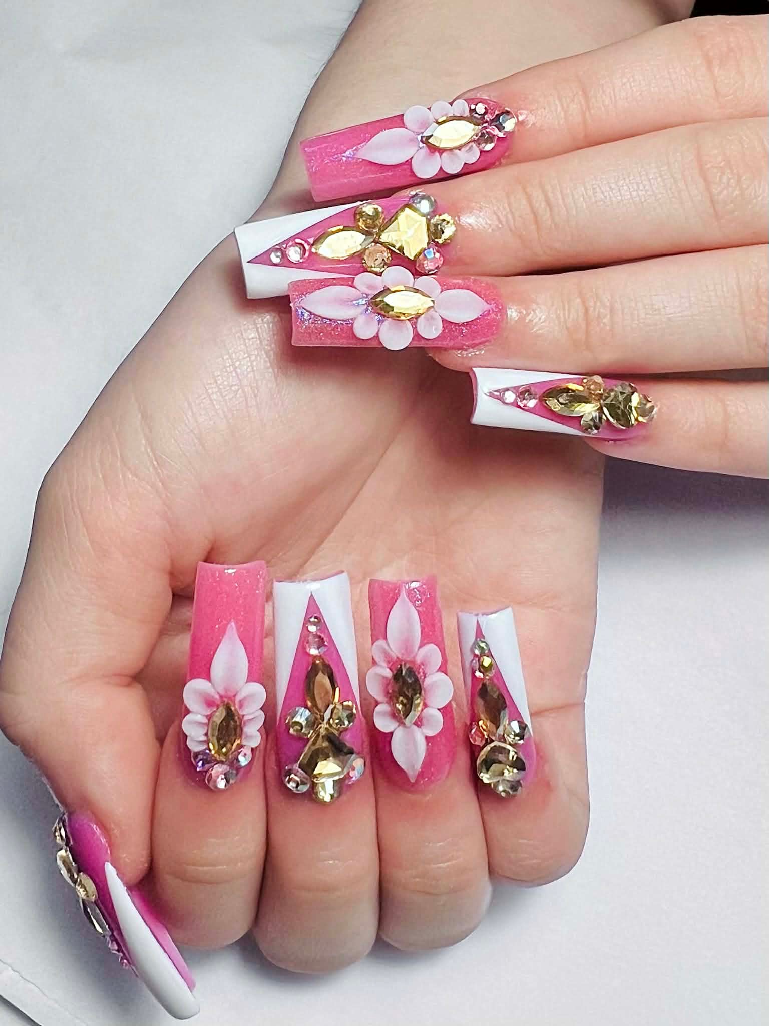 Nashua Nails Spa acrylic nails