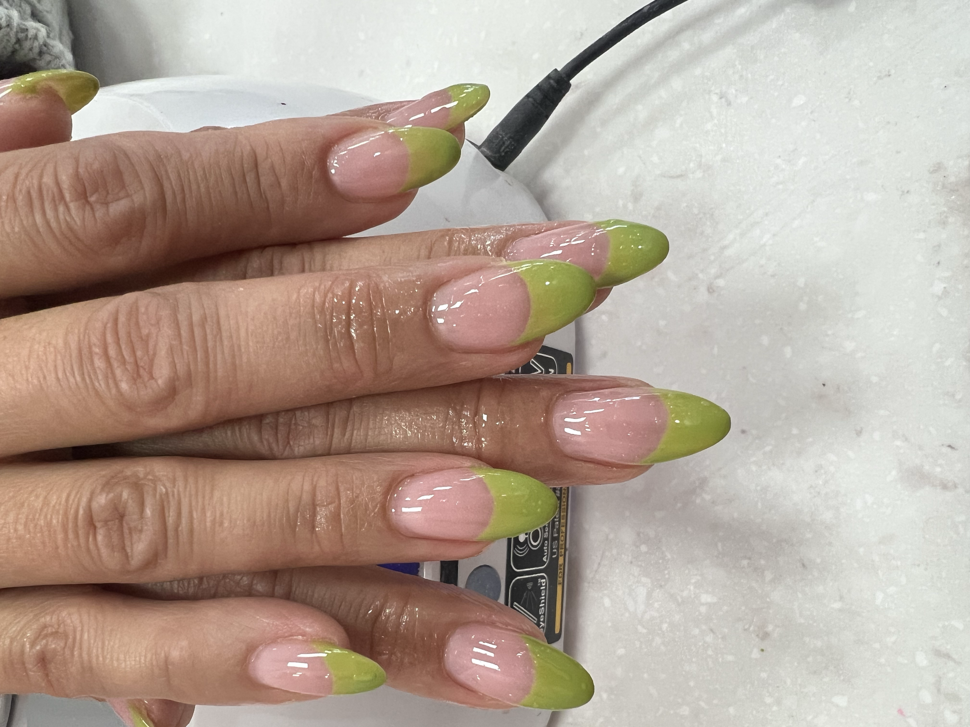 Nashua Nails Spa dip powder nails