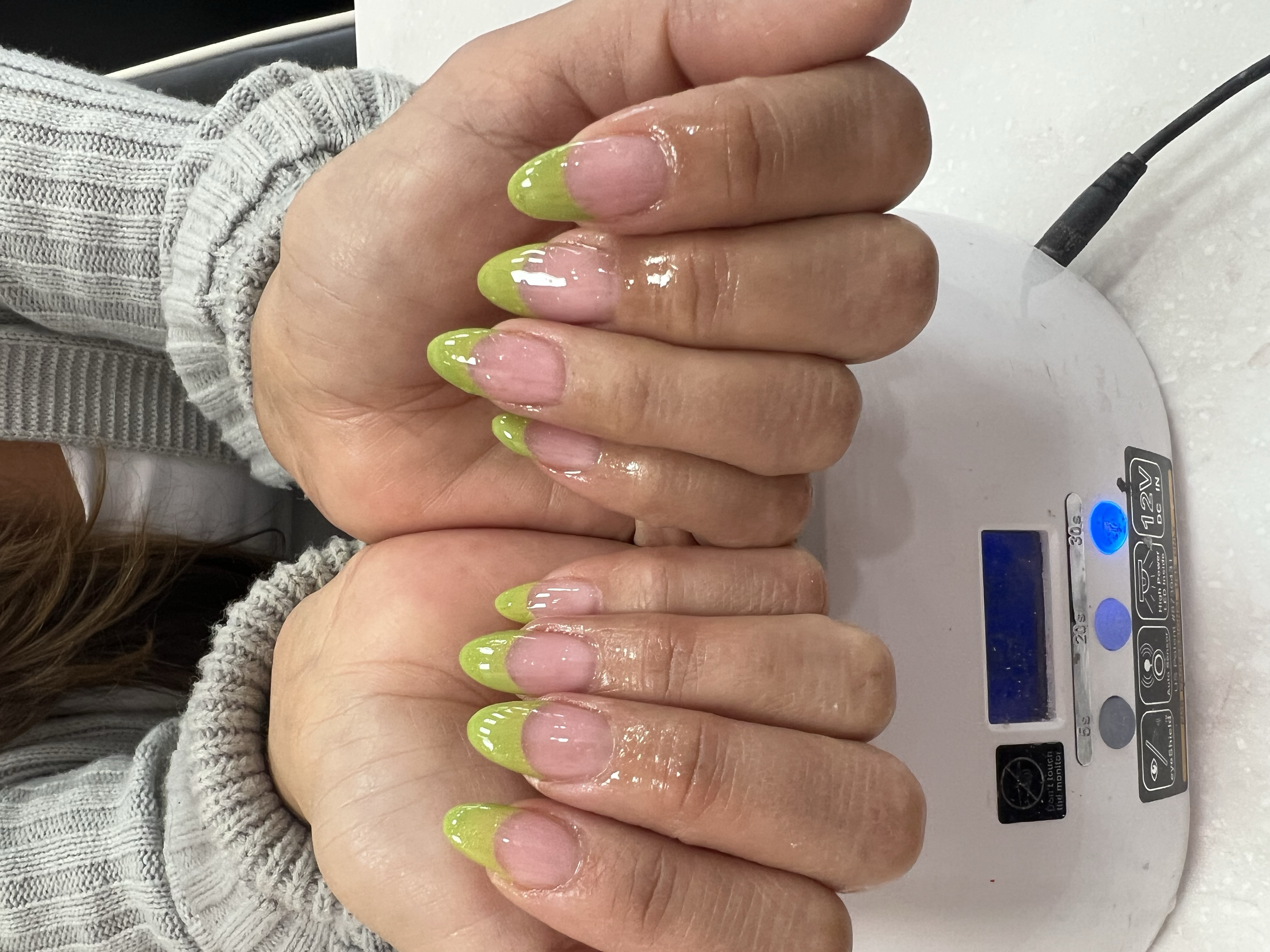 Nashua Nails Spa french tip nails