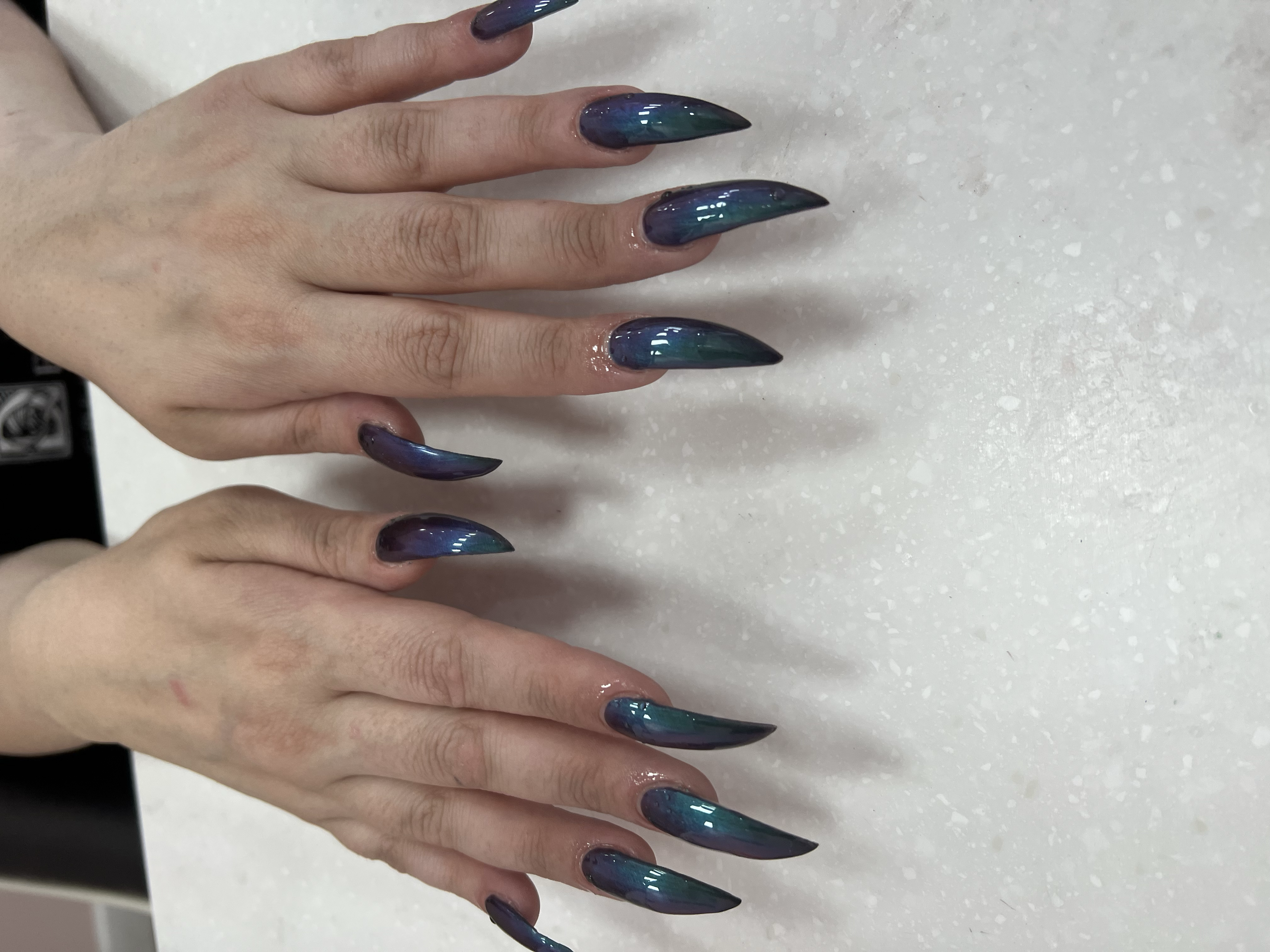 Nashua Nails Spa gel manicure