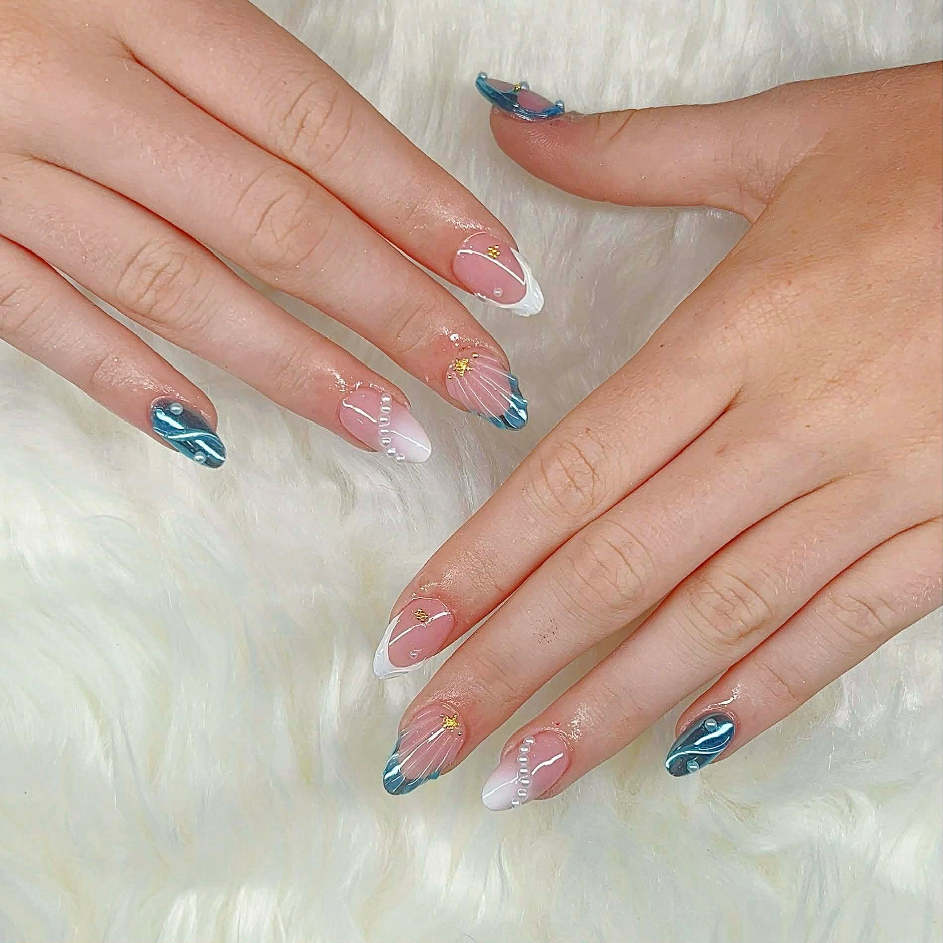 Nashua Nails Spa gel manicure