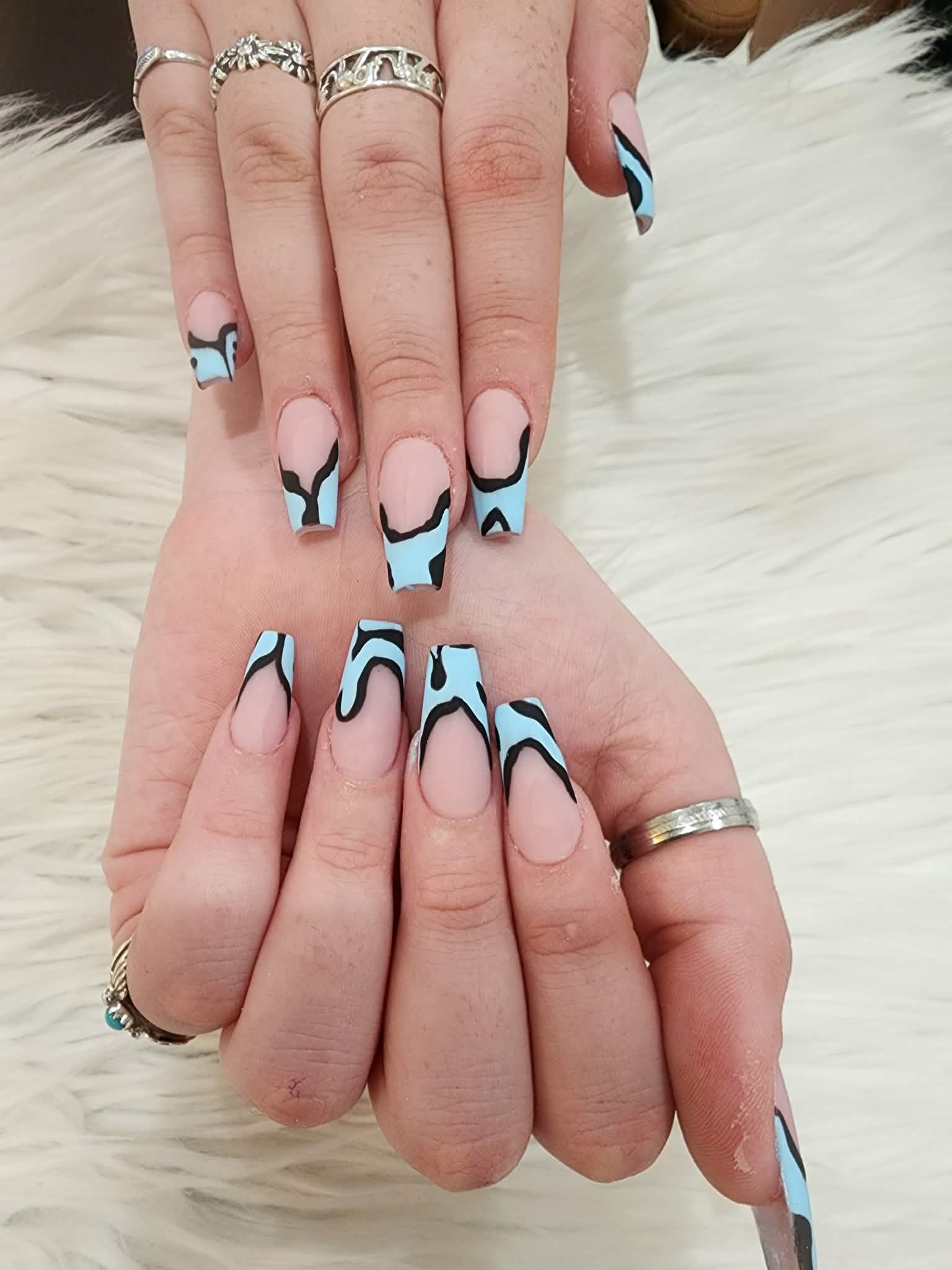 Nashua Nails Spa gel manicure