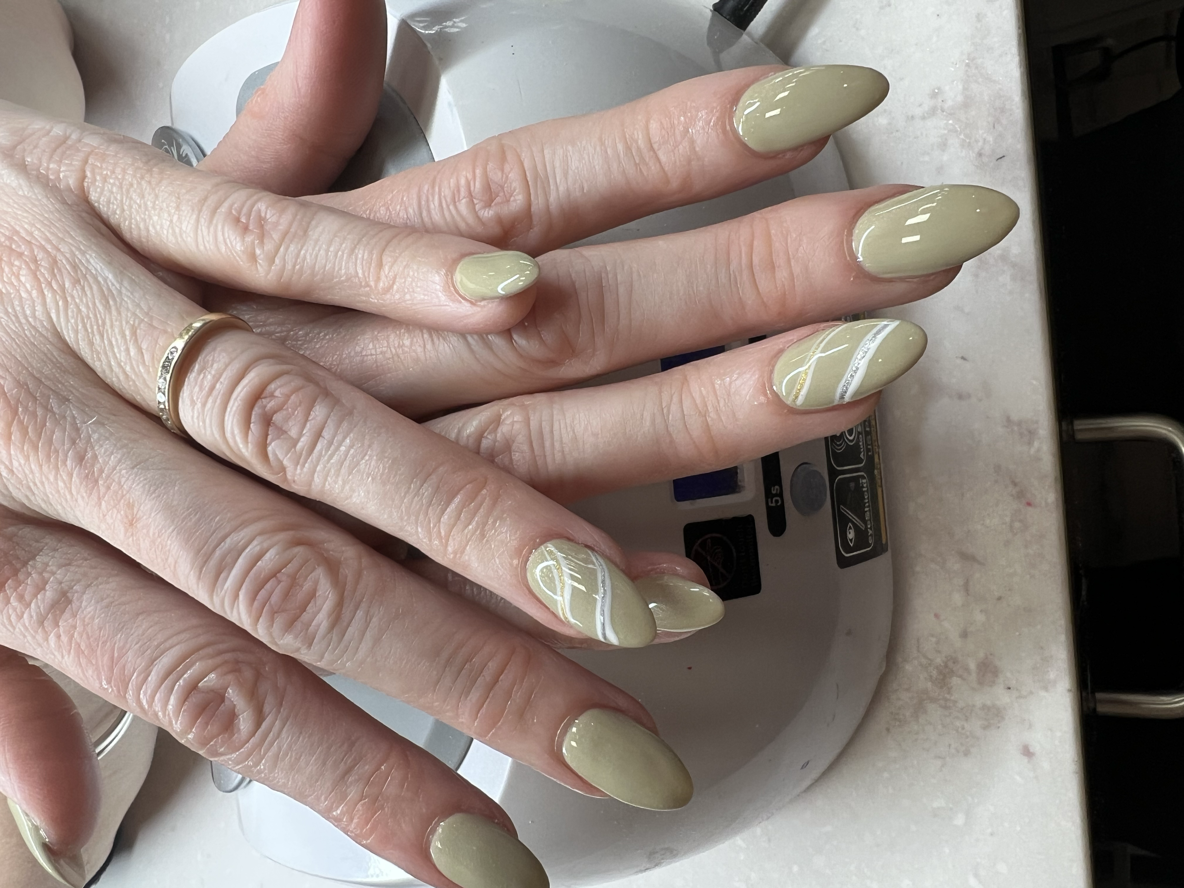 Nashua Nails Spa ombre nail design