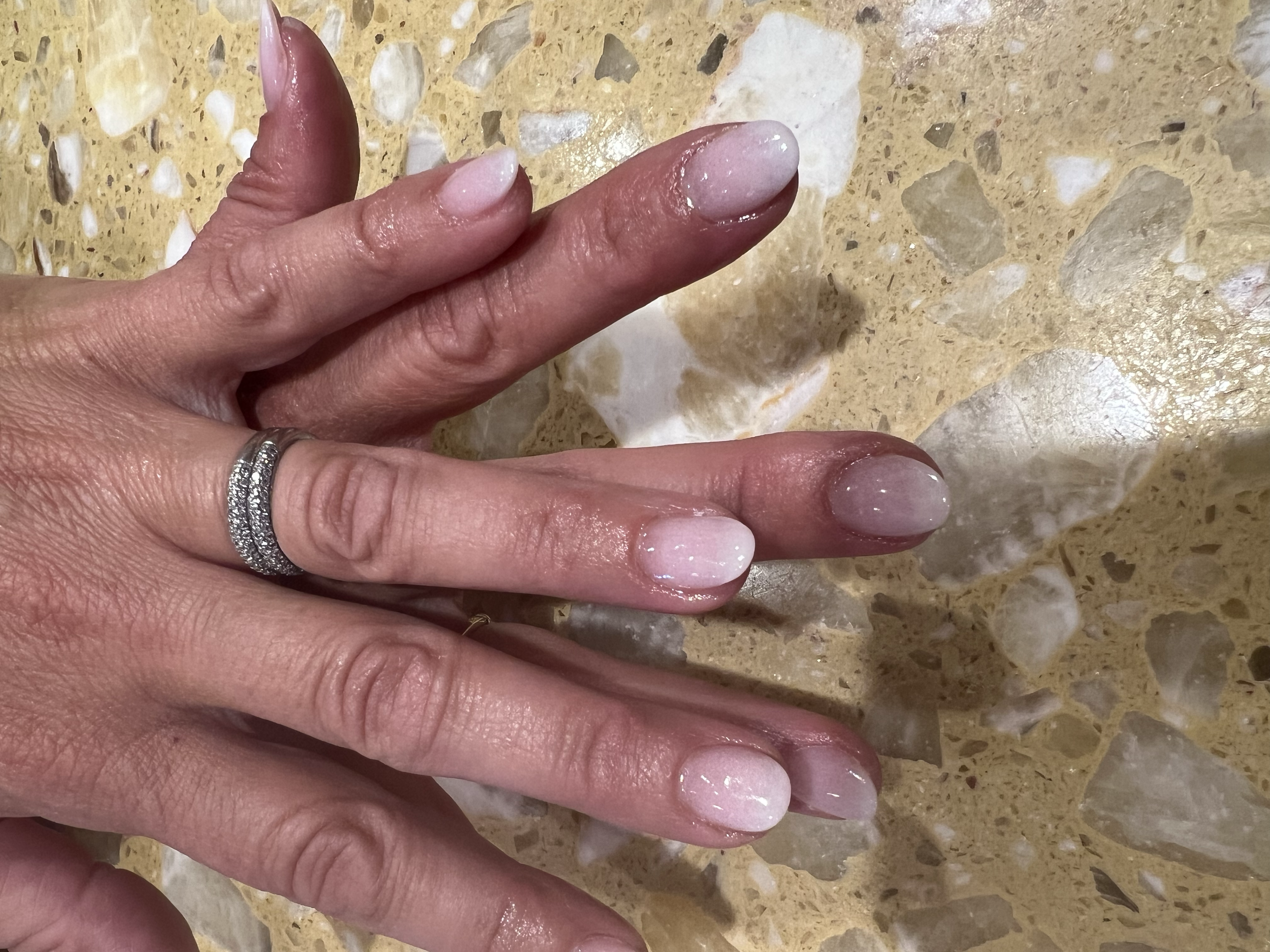 Nashua Nails Spa ombre nail design