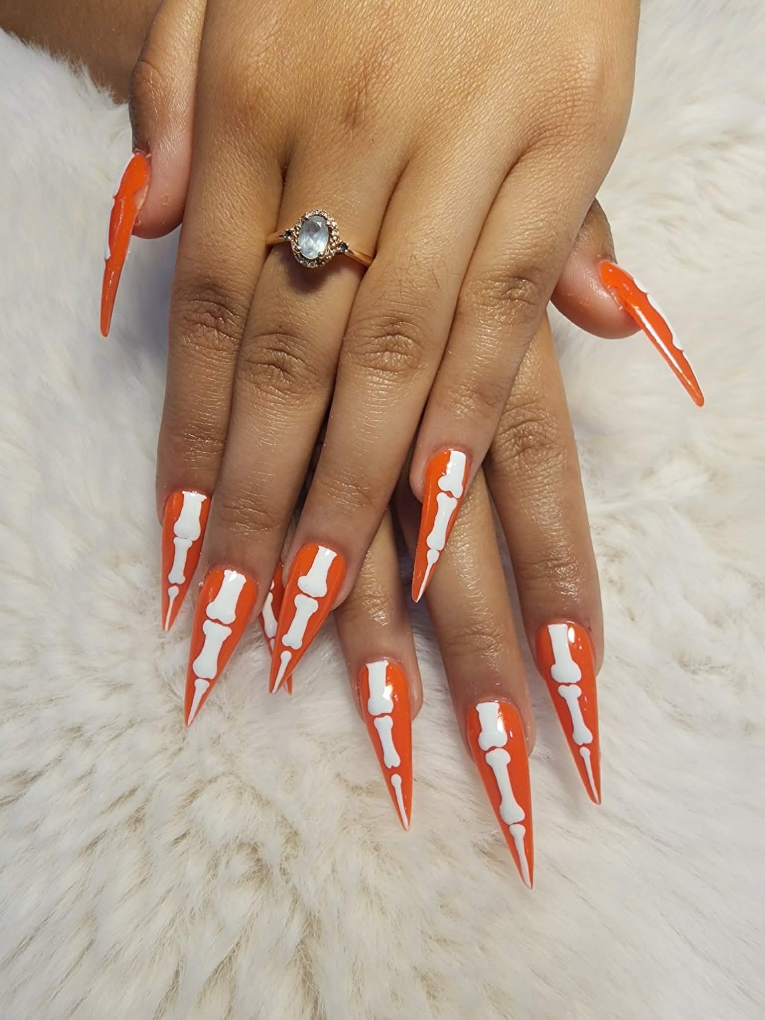 Nashua Nails Spa ombre nail design